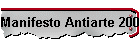 Manifesto Antiarte 2000