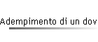 Adempimento di un dovere