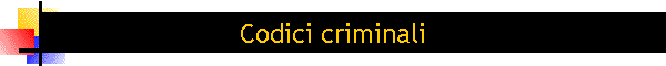 Codici criminali