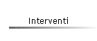 Interventi