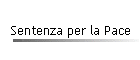 Sentenza per la Pace